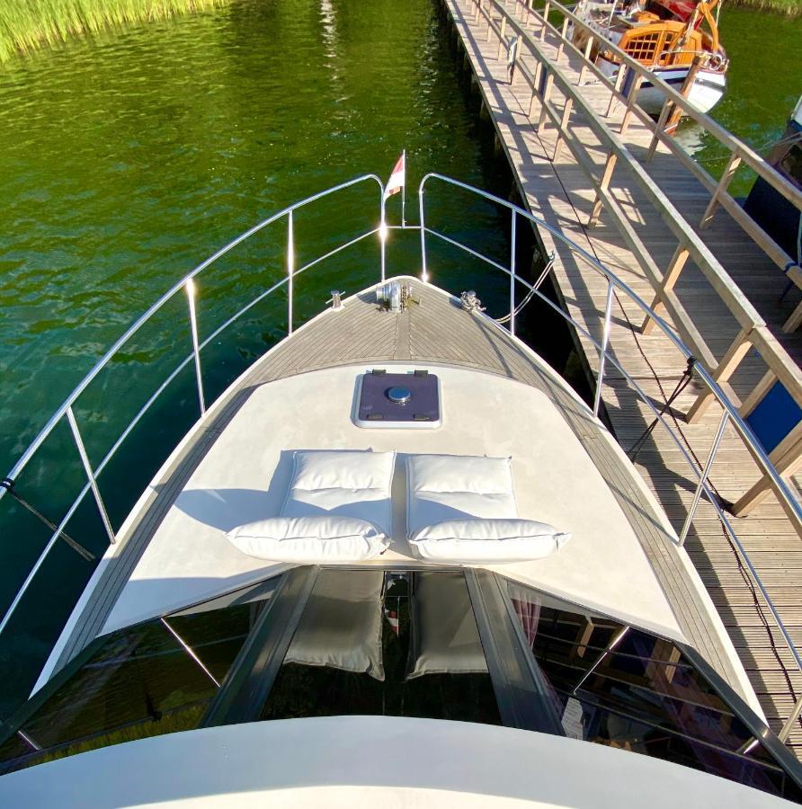Luxusurlaub Auf Der Amavida Yacht / Scharmuetzelsee Bad Saarow Exteriér fotografie