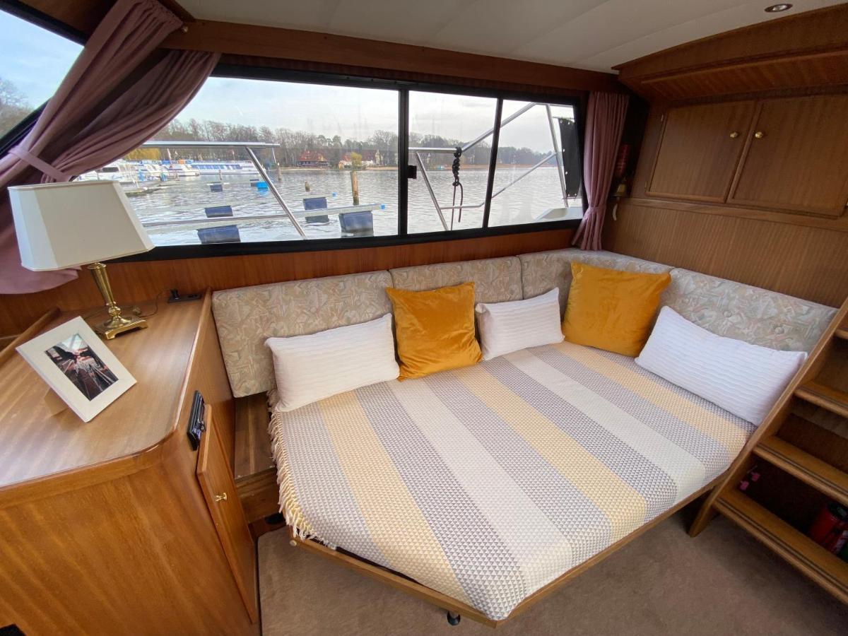Luxusurlaub Auf Der Amavida Yacht / Scharmuetzelsee Bad Saarow Exteriér fotografie