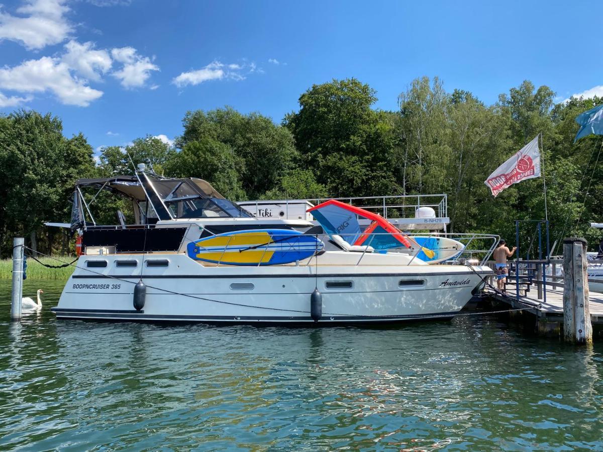 Luxusurlaub Auf Der Amavida Yacht / Scharmuetzelsee Bad Saarow Exteriér fotografie