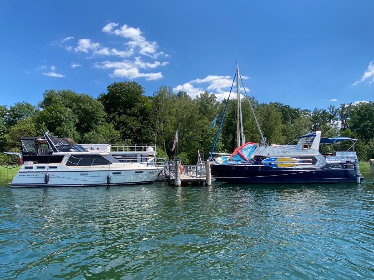 Luxusurlaub Auf Der Amavida Yacht / Scharmuetzelsee Bad Saarow Exteriér fotografie